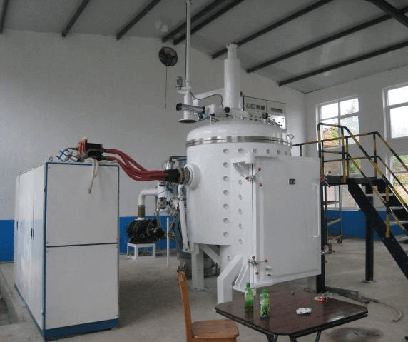 Our 200KG Vacuum induction melting furnace to China Steel Research General Institute