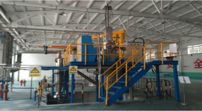 EIGA atomizing furnace