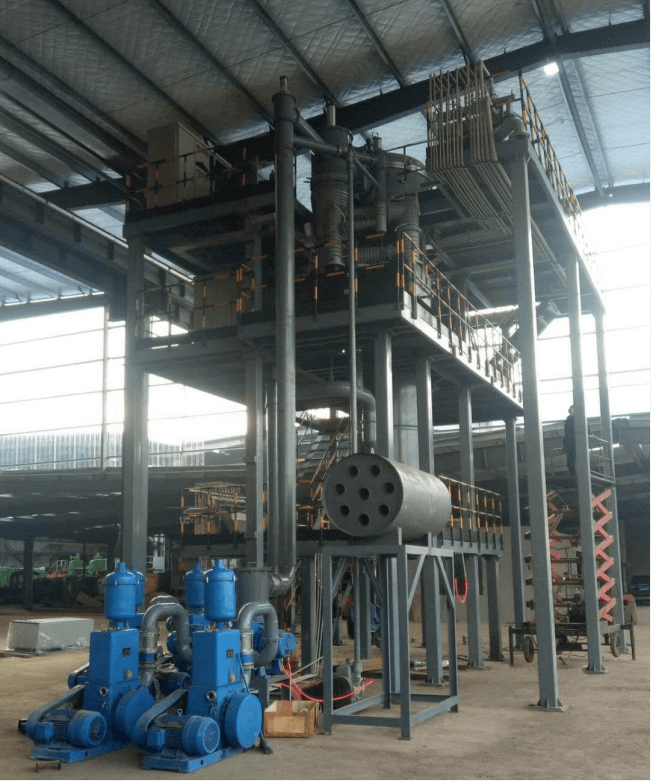 VIGA atomizing furnace