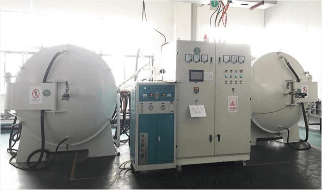 Vacuum induction high temperature graphitization furnace